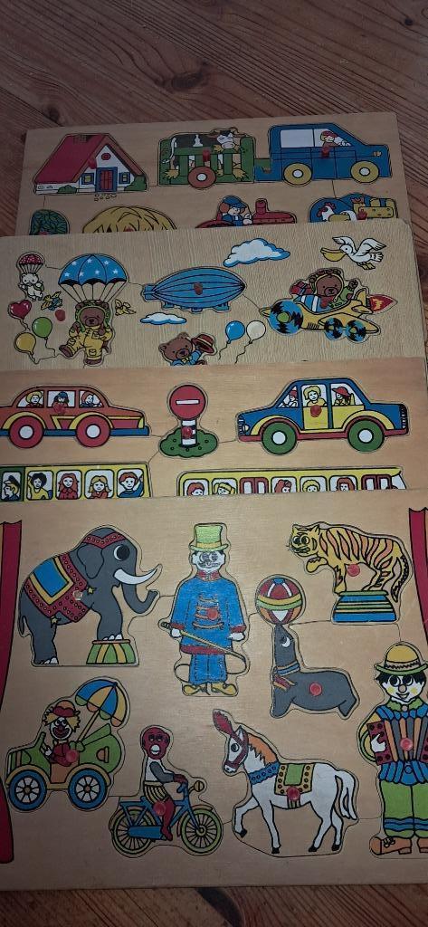 Insteekpuzzels voor peuter 1 tot 2 jaar  ´prijs voor 4´, Kinderen en Baby's, Speelgoed | Kinderpuzzels, Gebruikt, 6 maanden tot 2 jaar