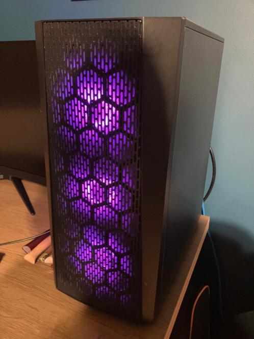 Krachtige Gaming & Werk PC met RGB, Computers en Software, Desktop Pc's, Gebruikt, 3 tot 4 Ghz, HDD, SSD, 16 GB, Met videokaart