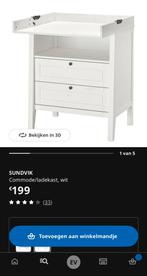 Verschoontafel, Kinderen en Baby's, Kinderkamer | Commodes en Kasten, Ophalen, Gebruikt