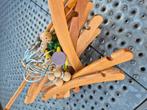 Lot de 15 ceintres en bois 26 cm, Ophalen of Verzenden, Zo goed als nieuw