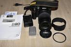 nikon d90 met 18-105 vr lens, Audio, Tv en Foto, Fotocamera's Digitaal, Ophalen of Verzenden, Zo goed als nieuw, Spiegelreflex