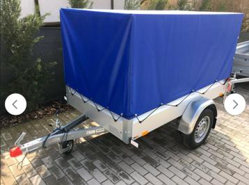 Vends Remorque Bâchée 750kg STEMA Fabrication Allemande beschikbaar voor biedingen
