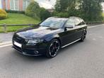 AUDI S4 B8 462cv FULL GPS Cuir Airco, USB, Zwart, Zwart, Leder