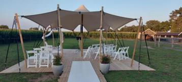 Stretchtent 6,5m x 6,5m TE KOOP beschikbaar voor biedingen