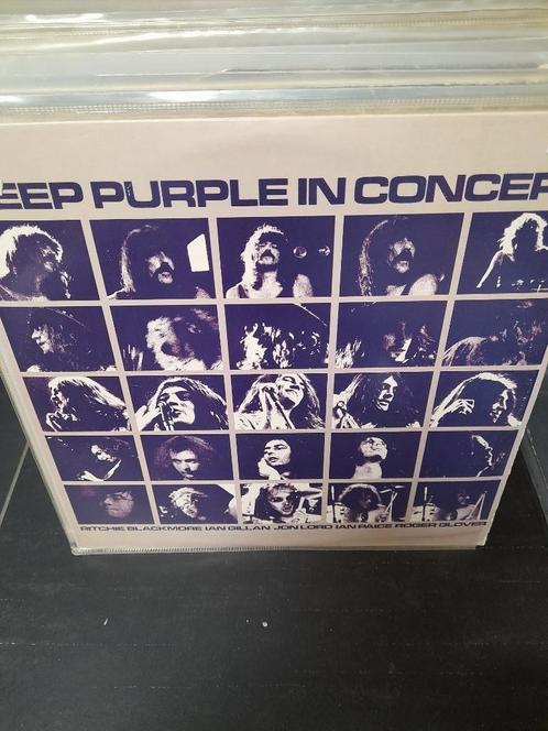 lp - deep purple - in concert - 2lp, Cd's en Dvd's, Vinyl | Hardrock en Metal, Gebruikt, Ophalen of Verzenden