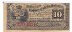 Cuba, 10 centavos, 1883, Timbres & Monnaies, Billets de banque | Amérique, Amérique centrale, Envoi, Billets en vrac