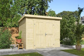 Blokhut Mila 250x250 Onbehandeld vuren beschikbaar voor biedingen