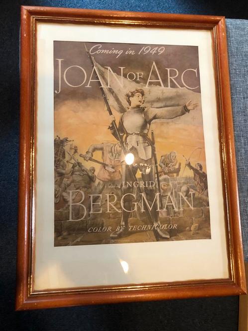 Joan of Arc - Ingrid Bergman 1949, Collections, Cinéma & Télévision, Comme neuf, Film, Enlèvement