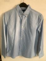 Blauw hemd Tommy Hilfiger (maat 152), Ophalen of Verzenden, Zo goed als nieuw