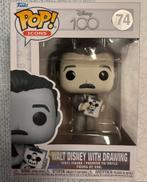 Walt Disney with drawing funko pop, Ophalen, Overige figuren, Zo goed als nieuw, Beeldje of Figuurtje