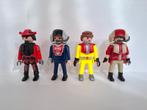 4 Playmobil figuren met accessoires, Kinderen en Baby's, Ophalen of Verzenden, Gebruikt, Los Playmobil