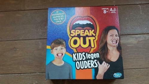 familie spel Speak out - kinderen tegen de ouders - Nieuw -, Kinderen en Baby's, Speelgoed | Overig, Zo goed als nieuw, Jongen of Meisje