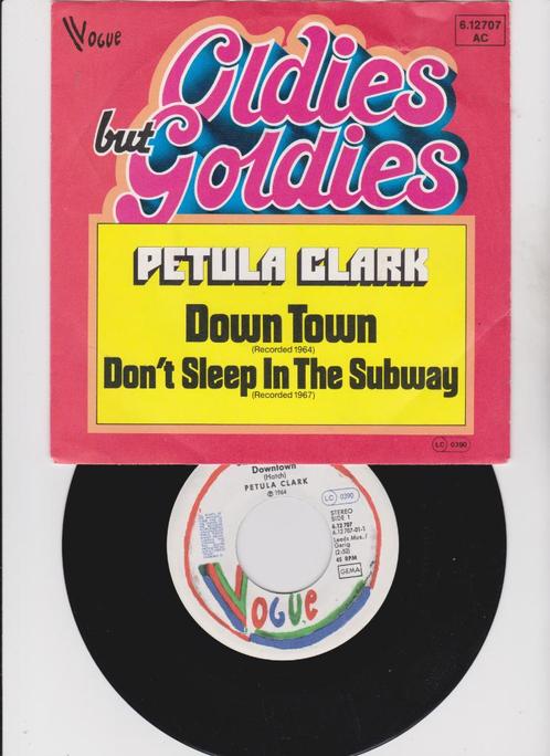 Petula Clark – Down Town / Don't Sleep In The Subway  MINT, Cd's en Dvd's, Vinyl Singles, Zo goed als nieuw, Single, Pop, 7 inch