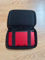 Rode Nintendo 3DSXL met games, Ophalen, Zo goed als nieuw, 3DS