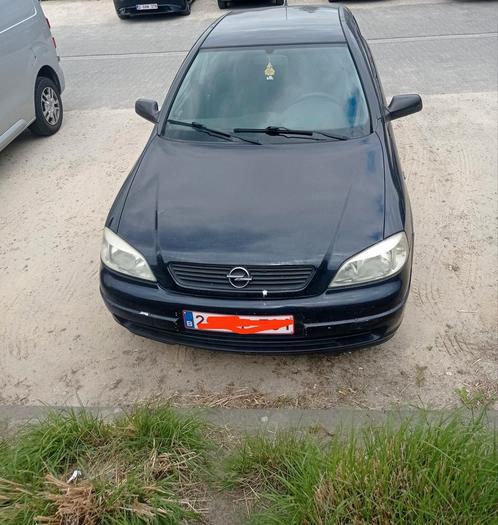 Opel, Auto's, Opel, Particulier, Astra, Benzine, Euro 4, 5 deurs, Handgeschakeld, Blauw, Zwart