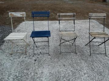 Tuinstoelen retro beschikbaar voor biedingen