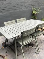 Tuinmeubelset merk Fermob groen, Tuin en Terras, Ophalen, Zo goed als nieuw, Tuinset, Eettafel