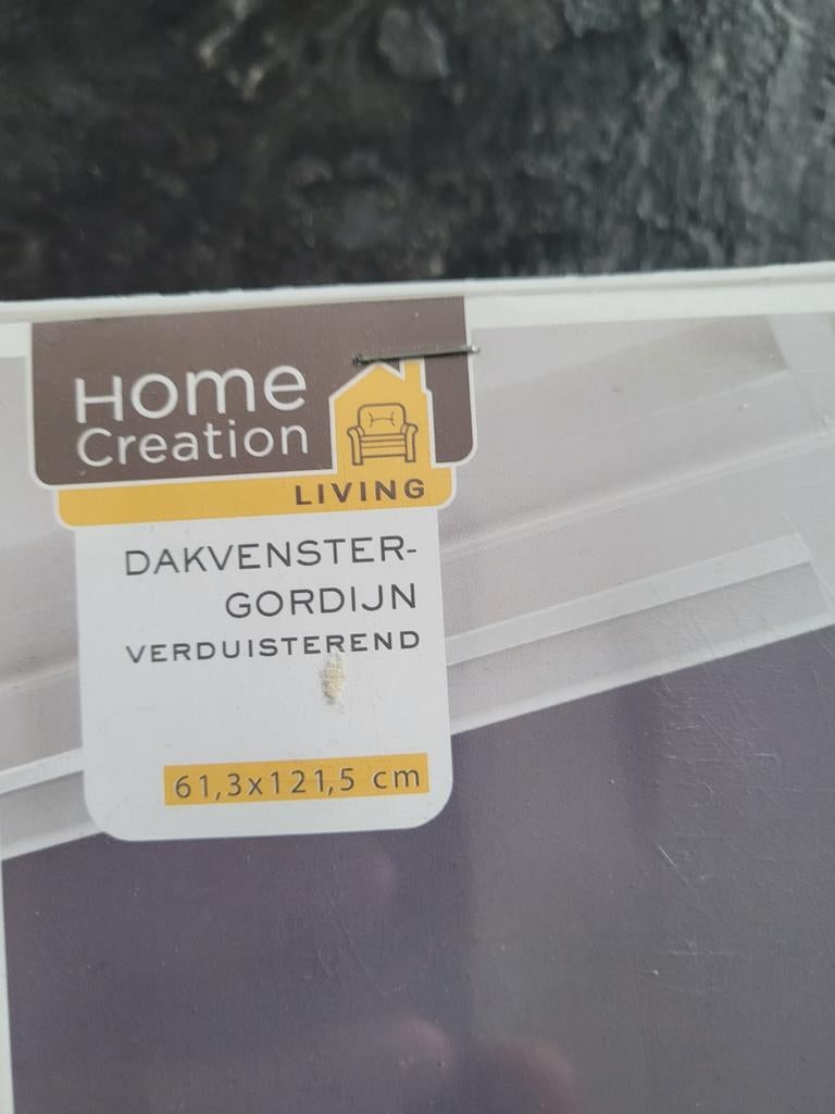 Store occultant gris (neuf), dim: 61,3 x 121,5, Neuf, Gris, Enlèvement ou Envoi, 50 à 100 cm