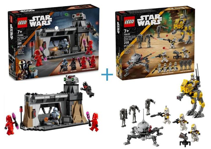 Bundel Lego Star Wars : 75386 + 75431, Kinderen en Baby's, Speelgoed | Duplo en Lego, Nieuw, Lego, Complete set, Ophalen of Verzenden