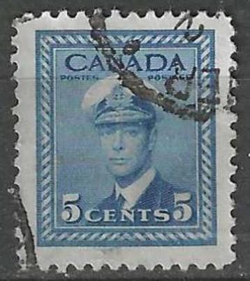Canada 1943-1948 - Yvert 211 - Koning George VI (ST)