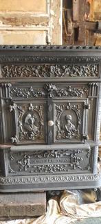 Gietijzeren franse(alsace) houtkachel uniek exemplaar!!, Huis en Inrichting, Kachels, Ophalen, Gebruikt, Houtkachel, Vrijstaand