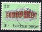 Belgie 1969 - Yvert/OBP 1489 - 10 Jaar Europa (ST), Timbres & Monnaies, Timbres | Europe | Belgique, Europe, Affranchi, Envoi