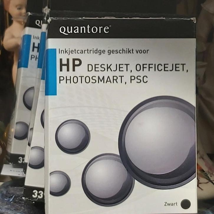 4 cartouche inktpatroon deskjet 339 HP zwart, Computers en Software, Printerbenodigdheden, Nieuw, Overige typen, Ophalen of Verzenden