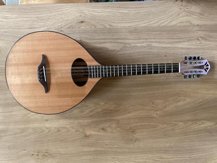 Celtische Mandola, Muziek en Instrumenten, Snaarinstrumenten | Gitaren | Akoestisch, Zo goed als nieuw, Overige typen, Met (piezo-)element