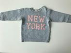 Grijze sweater, maat 86, Kinderen en Baby's, Babykleding | Maat 86, Gebruikt, H&M, Ophalen of Verzenden, Truitje of Vestje