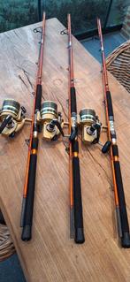 3 x splinternieuwe colmic hengels - 3 zgan Daiwa GS 9., Watersport en Boten, Ophalen, Nieuw