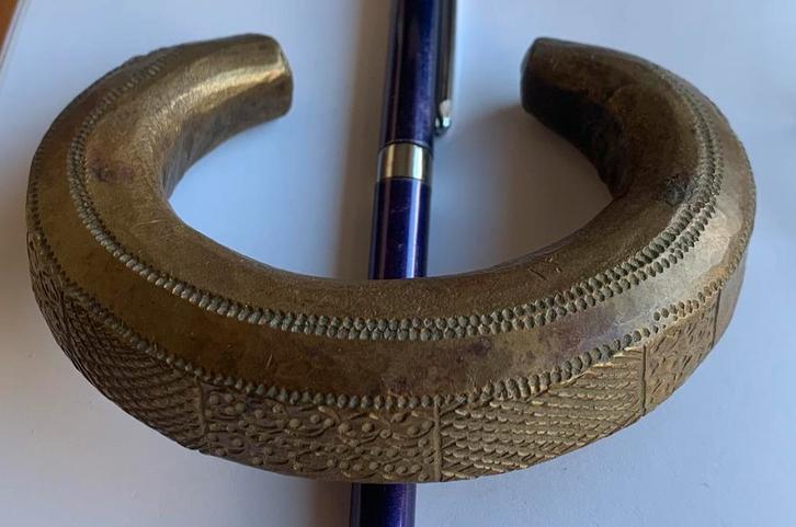 WEST AFRIKAANSE SLAVENARMBAND 19DE EEUW, Antiek en Kunst, Kunst | Niet-Westerse kunst, Ophalen of Verzenden
