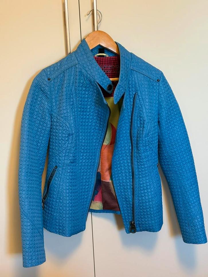 Veste perfecto, femme, taille S bleu doublure coloré, Vêtements | Femmes, Vestes | Hiver, Comme neuf, Bleu, Enlèvement ou Envoi