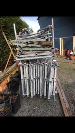 Gegalvaniseerd steiger 24 elementen zonder kruisen, Doe-het-zelf en Bouw, Steigers, Ophalen of Verzenden, Gebruikt