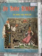 Strip 1 ste druk De ring van Merlijn nr 22 Rode Ridder, Gelezen, Eén stripboek, Studio  Vandersteen, Ophalen of Verzenden