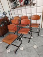 Vintage industriel chaises made in Germany