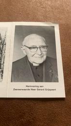 Priester, Enlèvement ou Envoi, Image pieuse