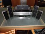 Versterker Yamaha RX-V475 met Kenwood suround boxen 100 Watt, Ophalen, Gebruikt
