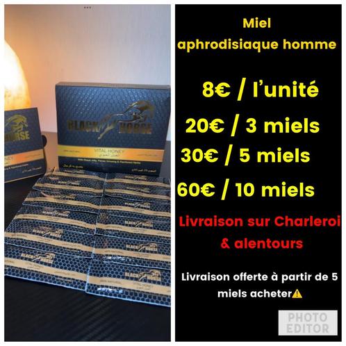 Miel aphrodisiaque homme et femme, Diversen, Levensmiddelen, Ophalen of Verzenden