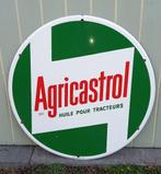 panneau d'affichage émaillé AGRICASTROL ca 1960, Comme neuf, Enlèvement ou Envoi, Panneau publicitaire