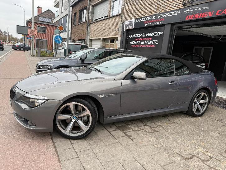 Bmw 650 V8 Atmosphérique 36000km Carnet Bmw 1er Proprietaire, Autos, BMW, Entreprise, Achat, Série 6, ABS, Airbags, Air conditionné