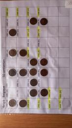 Belgische munten (39), Postzegels en Munten, Munten en Bankbiljetten | Verzamelingen, Ophalen of Verzenden, Munten