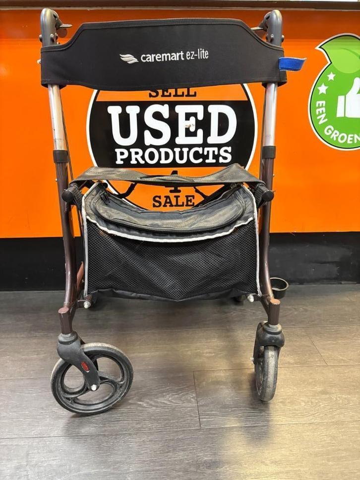 Rollator Caremart EZ-lite | In goede staat, Diversen, Rollators, Zo goed als nieuw, Lichtgewicht, Opvouwbaar, Ophalen