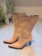 Beige laarzen goede staat, Beige, Comme neuf, Bottes hautes, Enlèvement