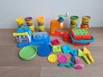 Play Doh Pizza shop en Oven bakery + 10 potjes, Ophalen, Zo goed als nieuw