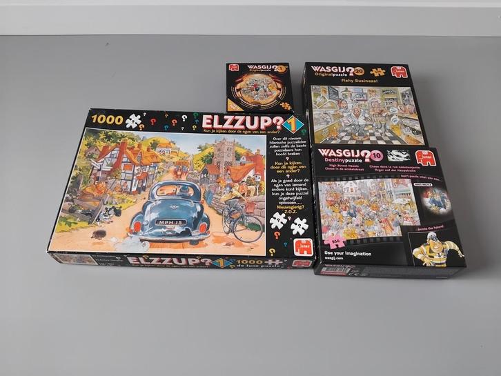Wasgij puzzels, Hobby en Vrije tijd, Denksport en Puzzels, Zo goed als nieuw, Ophalen of Verzenden