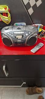 Radio_ CD_Casette  JVC, Audio, Tv en Foto, Radio's, Ophalen, Zo goed als nieuw, Radio
