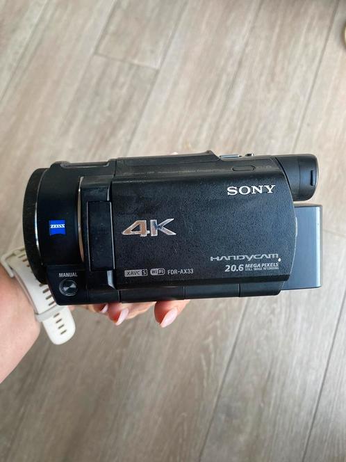 Sony FDR-AX33, Audio, Tv en Foto, Videocamera's Digitaal, Zo goed als nieuw, Camera, Sony, 20x of meer, Ophalen of Verzenden