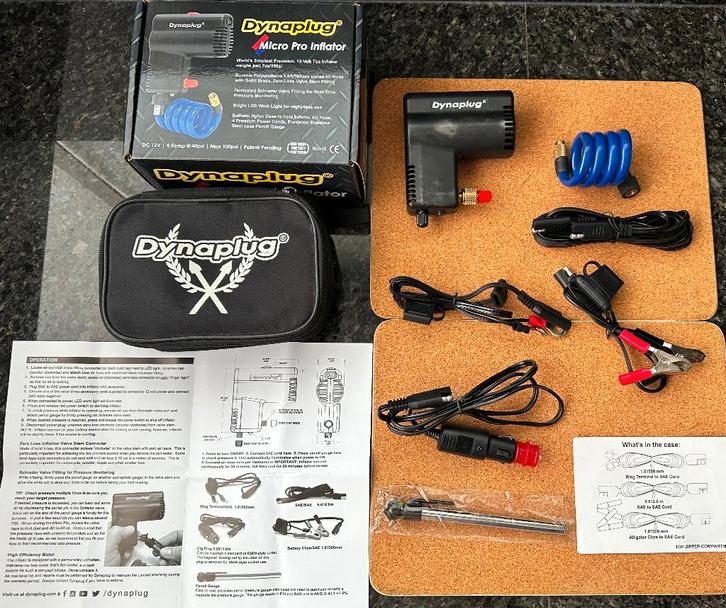 Dynaplug DMPI-1502 Micro Pro Inflator 12V bandenpomp, Motoren, Accessoires | Overige, Gebruikt, Verzenden