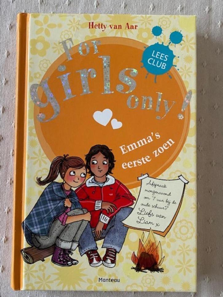 For girls only : Emma's eerste zoen ( Hetty van Aar ), Boeken, Kinderboeken | Jeugd | 10 tot 12 jaar, Ophalen of Verzenden