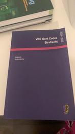 VRG Gent codex strafrecht, Boeken, Ophalen, Zo goed als nieuw